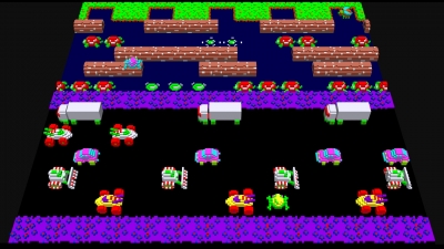 Artwork ke he Frogger II: Threeedeep!