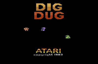 Screen ze hry Dig Dug