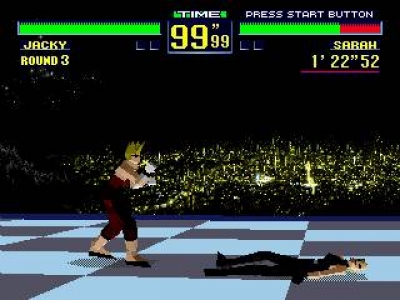 Screen ze hry Virtua Fighter