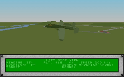 Screen ze hry A-10 Tank Killer