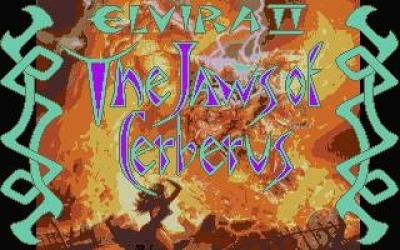 Screen ze hry Elvira II: The Jaws of Cerberus