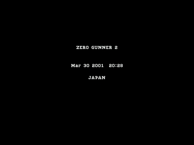 Screen ze hry Zero Gunner 2