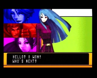 Screen ze hry The King of Fighters 2001