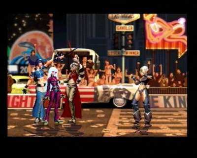 Screen ze hry The King of Fighters 2001