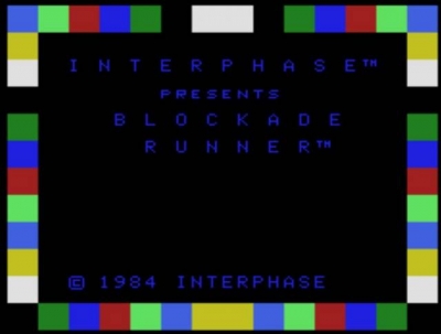 Screen ze hry Blockade Runner