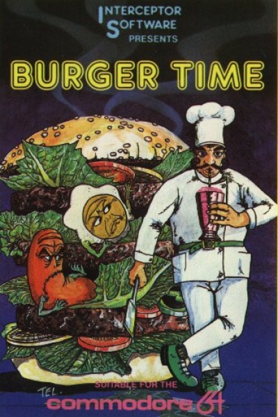 Obal hry BurgerTime