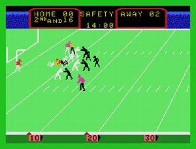 Screen ze hry Super Action Football