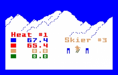 Screen ze hry Mountain Madness: Super Pro Skiing