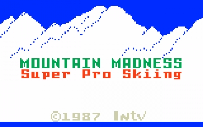 Screen ze hry Mountain Madness: Super Pro Skiing