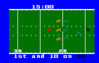 Screen ze hry NFL Football