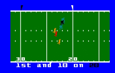 Screen ze hry NFL Football