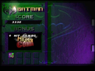 Screen ze hry Batman Forever: The Arcade Game