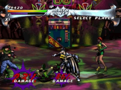 Screen ze hry Batman Forever: The Arcade Game