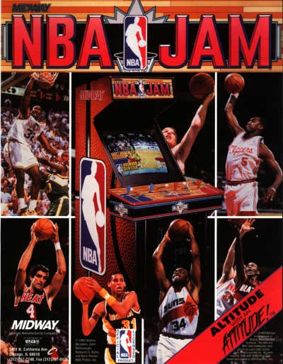 Obal hry NBA JAM