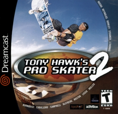 Obal hry Tony Hawks Pro Skater 2