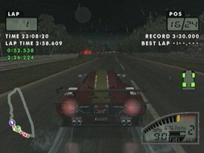 Screen ze hry Test Drive Le Mans