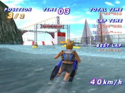 Screen ze hry Surf Rocket Racers