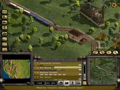 Screen ze hry Railroad Tycoon II