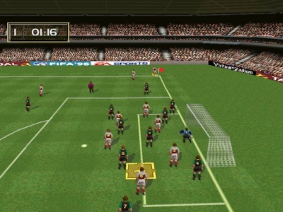 Screen ze hry FIFA Soccer 96