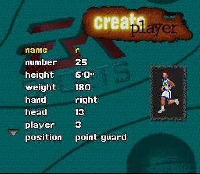 Screen ze hry NBA Live 98