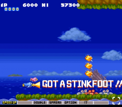 Screen ze hry Parodius