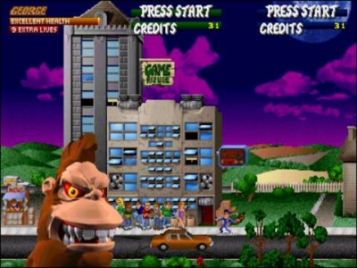 Screen ze hry Rampage World Tour