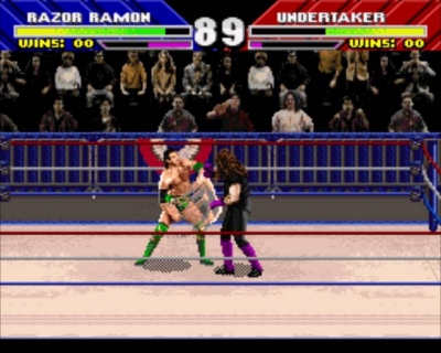 Screen ze hry WWF WrestleMania: The Arcade Game