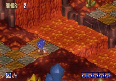 Screen ze hry Sonic 3D Blast