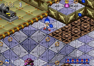 Screen ze hry Sonic 3D Blast