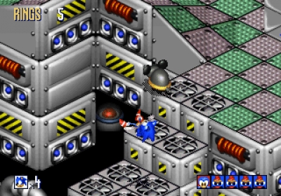 Screen ze hry Sonic 3D Blast