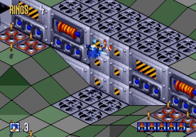 Screen ze hry Sonic 3D Blast