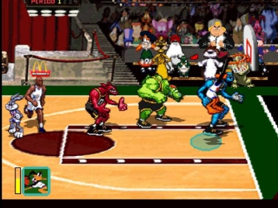 Screen ze hry Space Jam