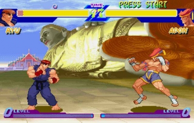 Screen ze hry Street Fighter Alpha: Warriors Dreams