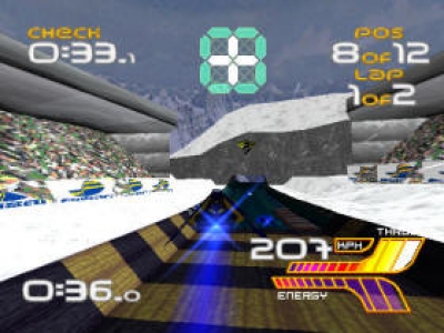 Screen ze hry Wipeout 2097