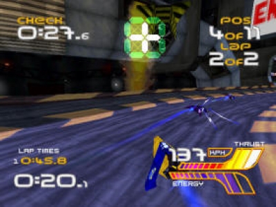 Screen ze hry Wipeout 2097