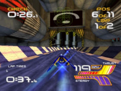 Screen ze hry Wipeout 2097