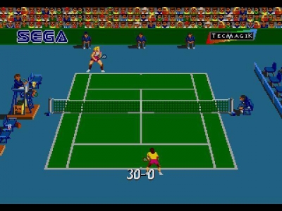 Screen ze hry Andre Agassi Tennis