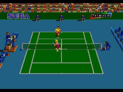 Screen ze hry Andre Agassi Tennis