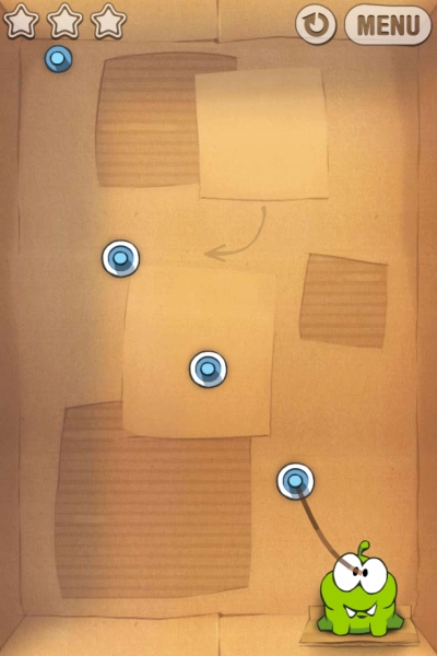 Screen ze hry Cut The Rope