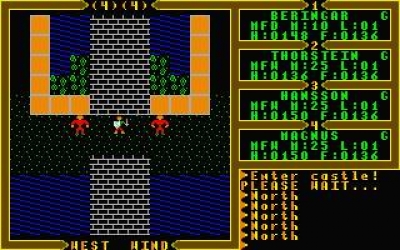 Screen ze hry Ultima 3: Exodus