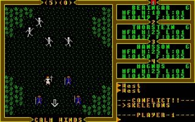 Screen ze hry Ultima 3: Exodus