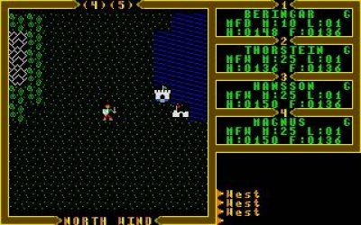 Screen ze hry Ultima 3: Exodus