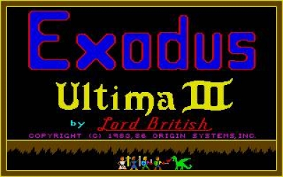 Screen ze hry Ultima 3: Exodus