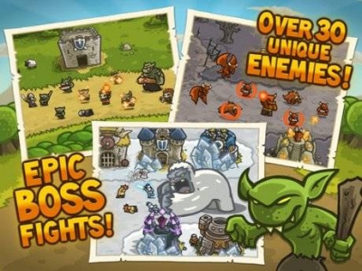 Screen ze hry Kingdom Rush