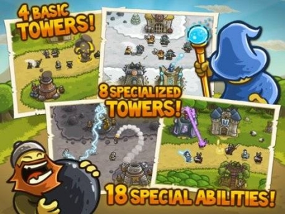 Screen ze hry Kingdom Rush