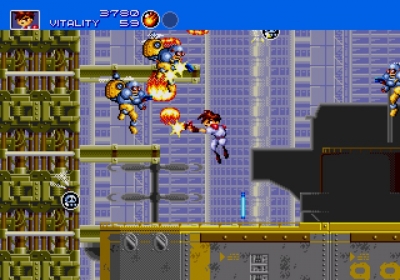 Screen ze hry Gunstar Heroes