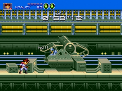 Screen ze hry Gunstar Heroes