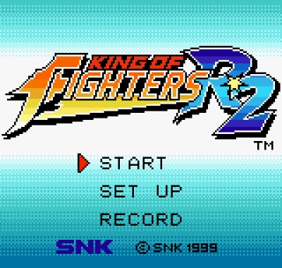 Screen ze hry King of Fighters R-2