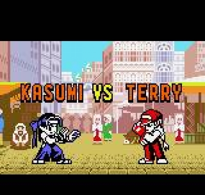 Screen ze hry King of Fighters R-2