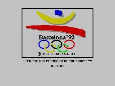 Screen ze hry Olympic Gold: Barcelona 92